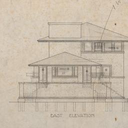 Working drawing #6: East el...