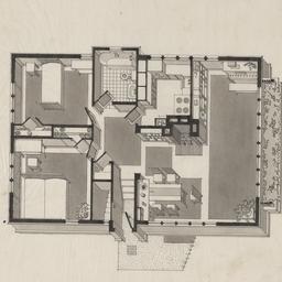 Isometric first floor plan