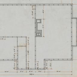 First floor sill plan