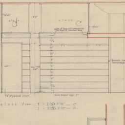 Conference room elevation, ...