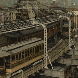 Approach to Brooklyn Bridge...