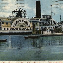 Steamer Landing at Seaside,...