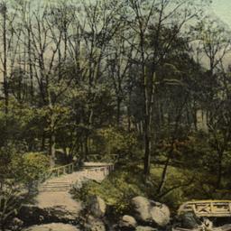 Rustic Bridge and Stairs, C...