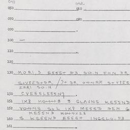 Western questionnaire, answ...