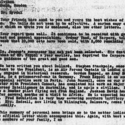 Letter from Robert M. Leste...