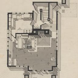 Isometric first floor plan