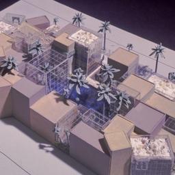 Model, aerial view.