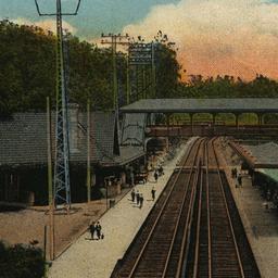 Railroad Station, Scarsdale...