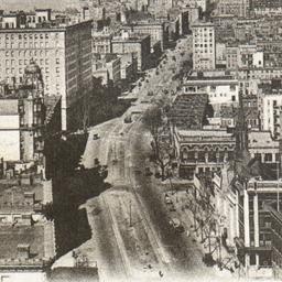 Looking Northward the Anson...