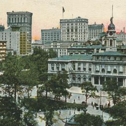City Hall and Broadway , Ne...