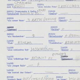 Western questionnaire, answ...
