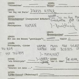 Western questionnaire, answ...