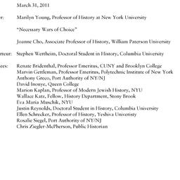 Minutes, 2011-03-31. Twenti...
