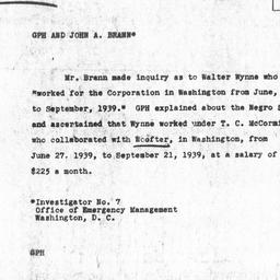 Memorandum from Carnegie Co...