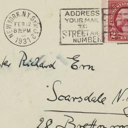Postcard from Dietrich Bonh...