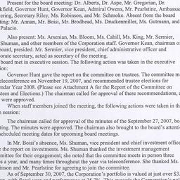 Board Meeting