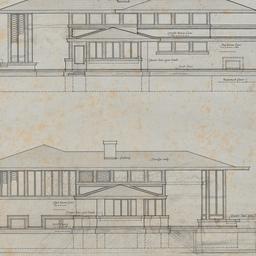 Working drawing #4: North, ...