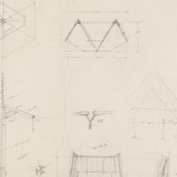 Sun parasol, chair details