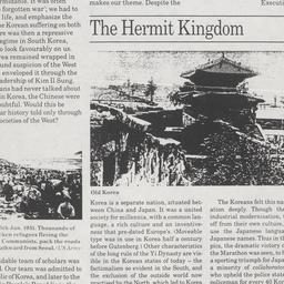 Korea: the unknown war