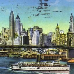 Brooklyn Bridge and Skyline...