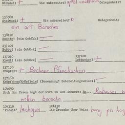 Western questionnaire, answ...