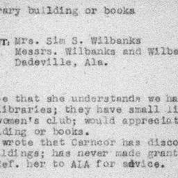 Carnegie Turn-Downs, Librar...