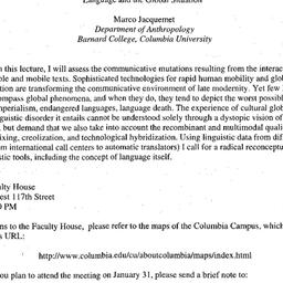 Announcements, 2002-01-27. ...
