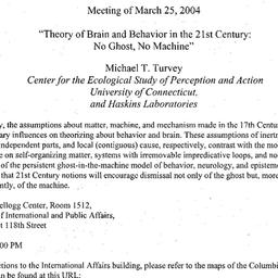 Announcements, 2004-03-25. ...