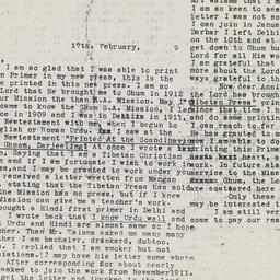 Tharchin's letter to An...