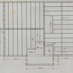 First floor joist plan