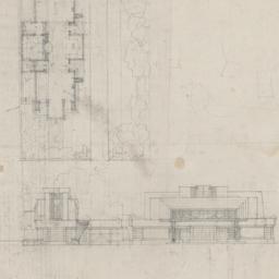 First floor plan, elevation