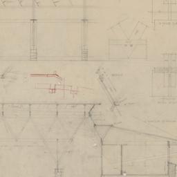 Partial section, truss details