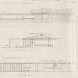 Working drawing #3: Elevations