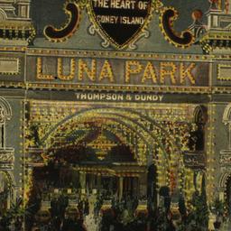 Entrance to Luna Park, by N...