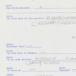 Western questionnaire, answ...