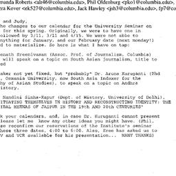 Correspondence, 2002-02-04....