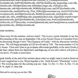 Announcements, 2004-09-13. ...