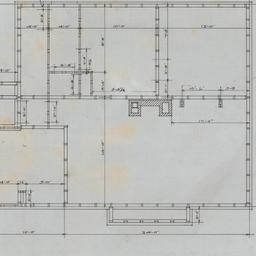 First floor sill plan