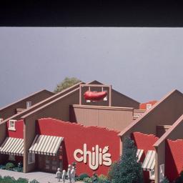 Model, aerial view.