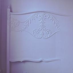 Interior view, bedroom inst...