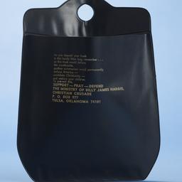 Christian Crusade litter bag