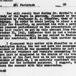 Memorandum from Charles Dol...