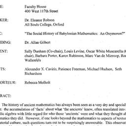 Minutes, 2003-01-27. The An...