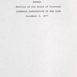 Meeting of the Board of Tru...
