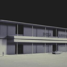 Model, exterior view.