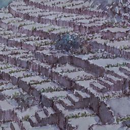 Perspective drawing, terrac...