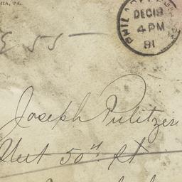 Envelope To Kate Davis Puli...