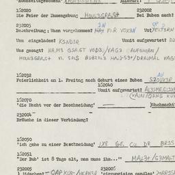 Western questionnaire, answ...