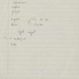 Eastern questionnaire, blue...
