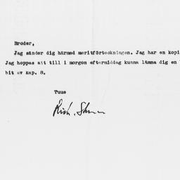 Memorandum from Richard Ste...